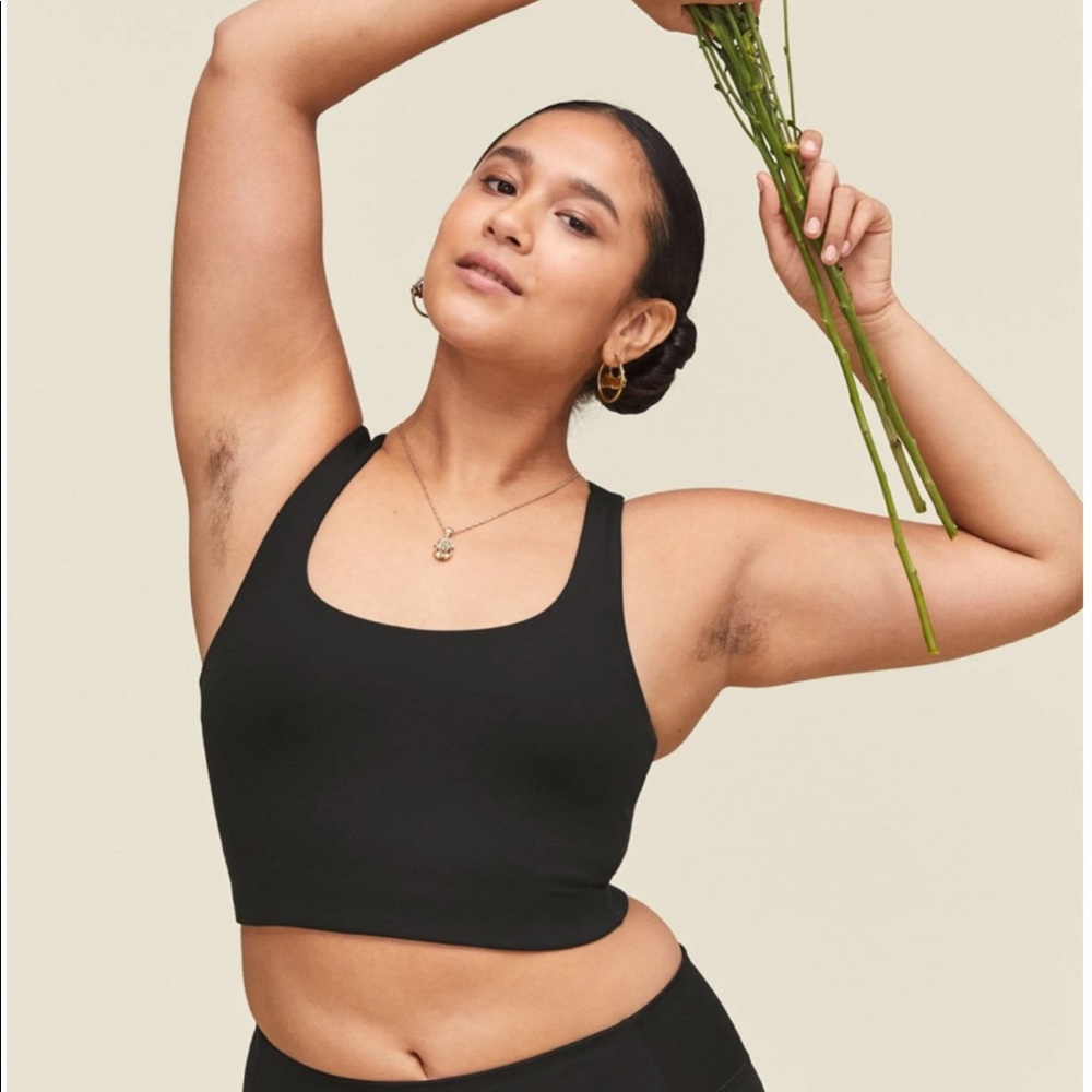 Girlfriend Collective Paloma Bra in black